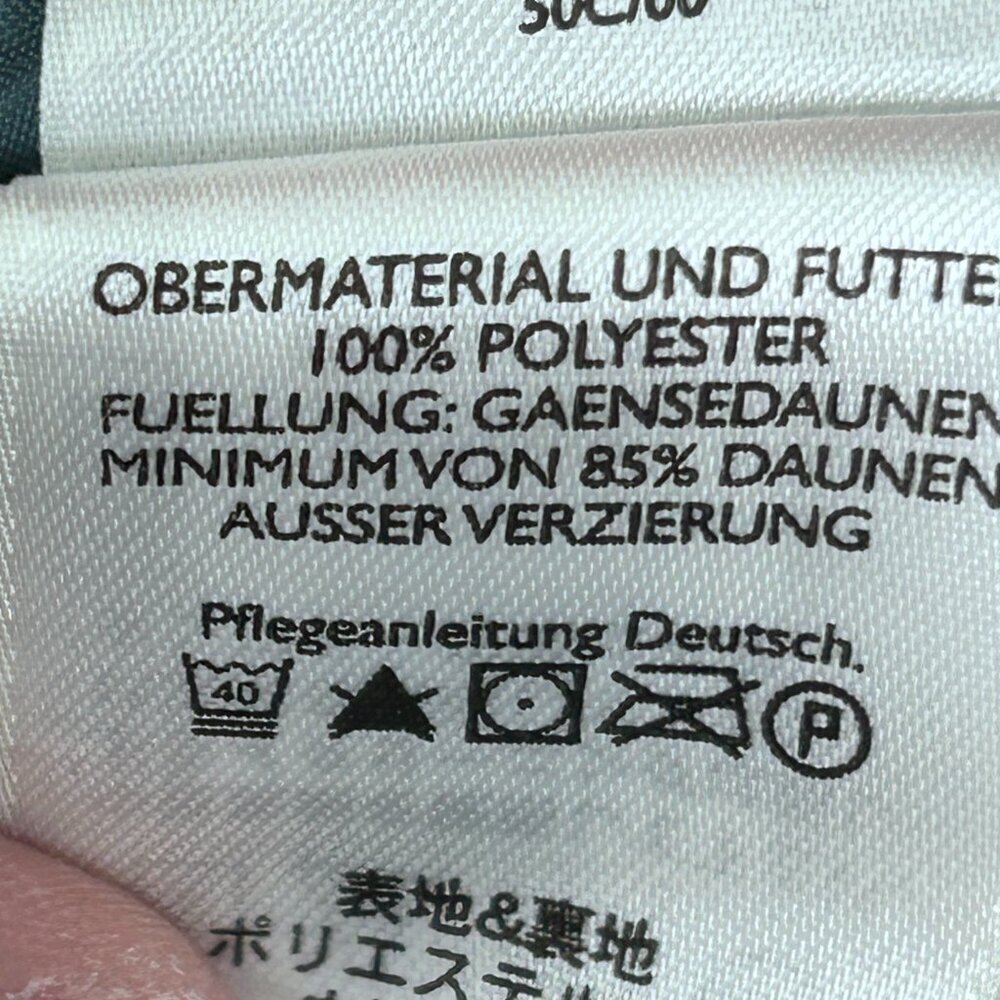 Eddie Bauer EB700 Premium Goose Down Full Zip‎ Puffer Vest Women's Size SP Green - Picture 7 of 12